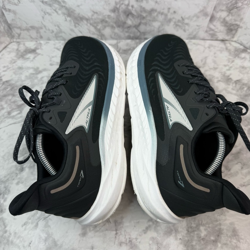 ALTRA Torin 7 Road Running Gym Training Shoes Black White Comfy Men’s Sz 12 - Picture 6 of 15